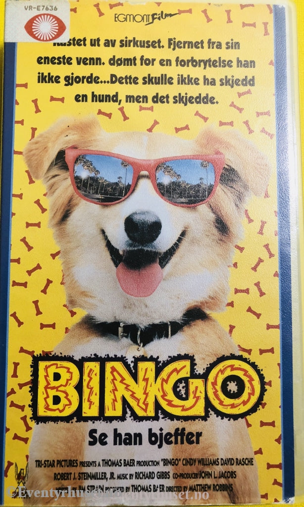 Bingo - Se Han Bjeffer. Vhs. Vhs