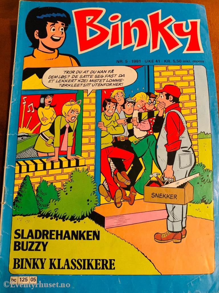 Binky. 1981/05. Tegneserieblad