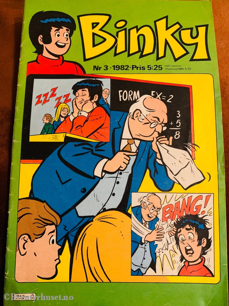 Binky. 1982/03. Tegneserieblad