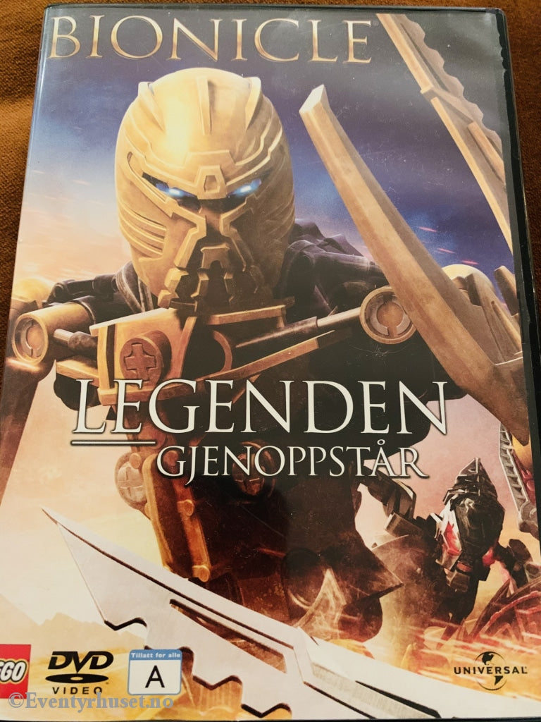 Bionicle - Legenden Gjenoppstår. Dvd. Dvd