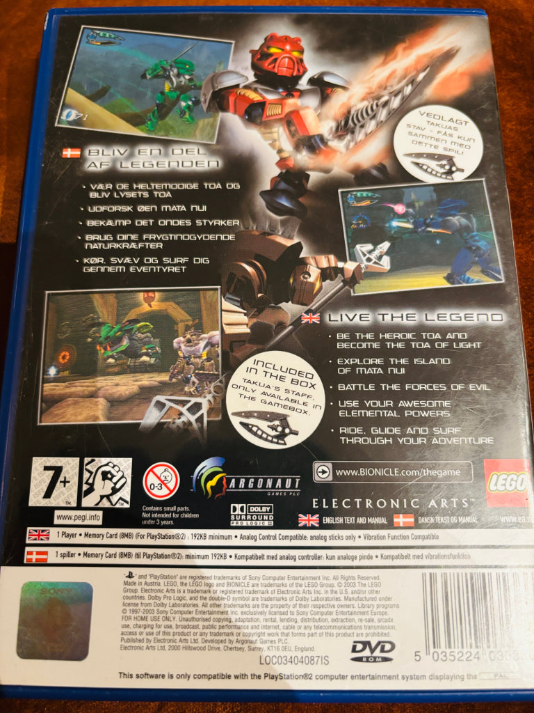 Bionicle. PS2.