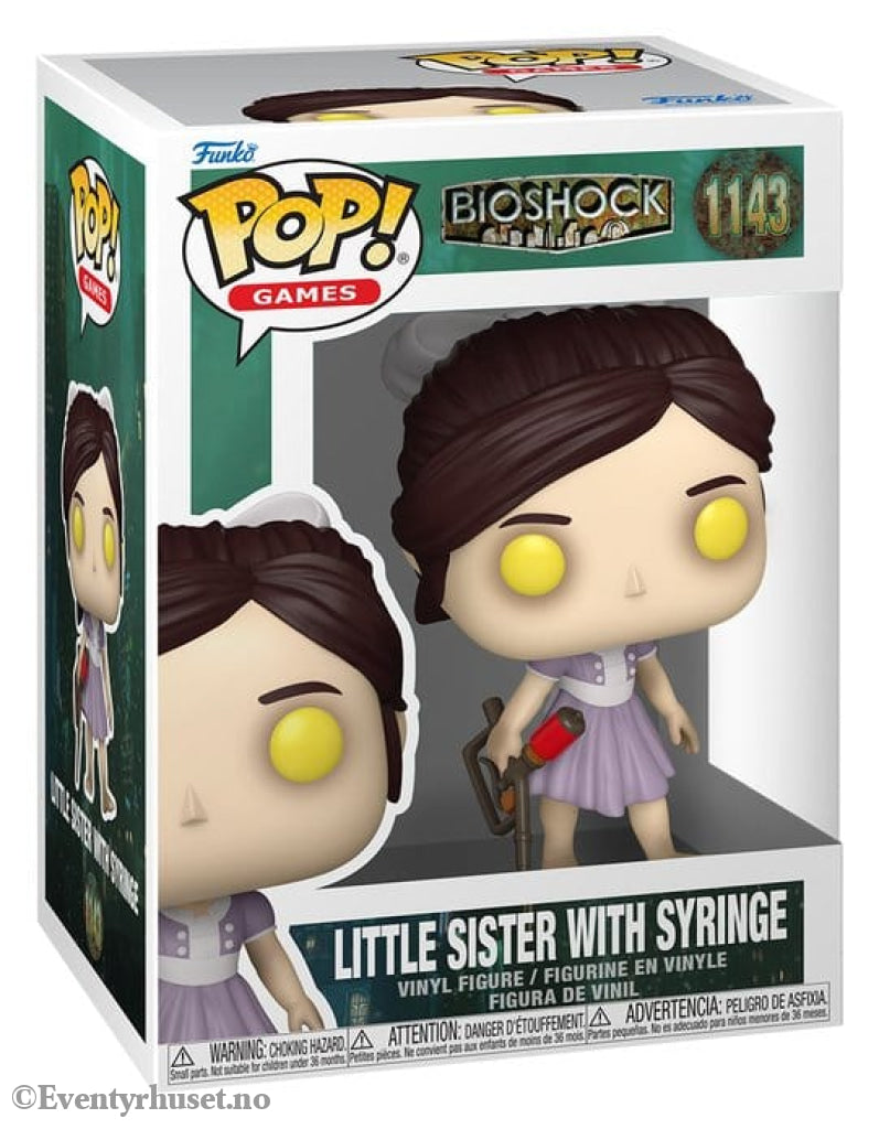 Bioshock POP! Games Vinyl Figure Little Sister w/Syringe 9 cm Collectibles