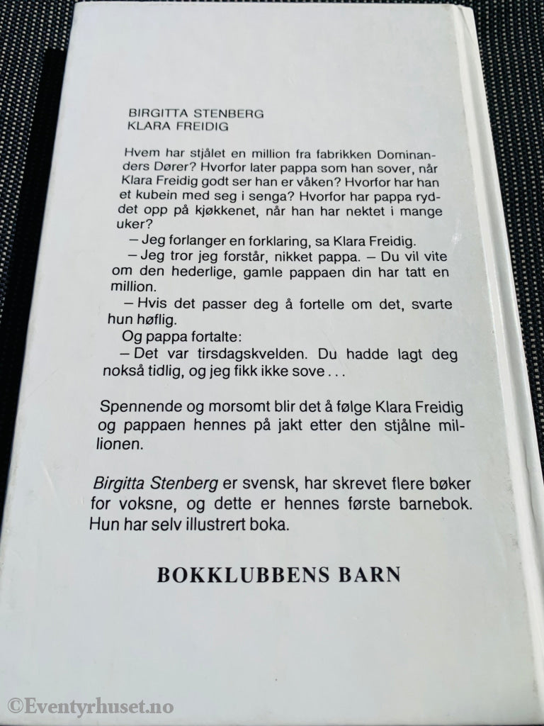 Birgitta Stenberg. 1976/83. Klara Freidig. Fortelling