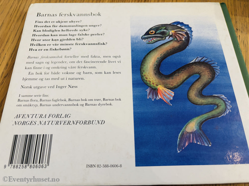 Bisse Falk & Lena Kallenberg. Barnas ferskvannsbok. Bok.