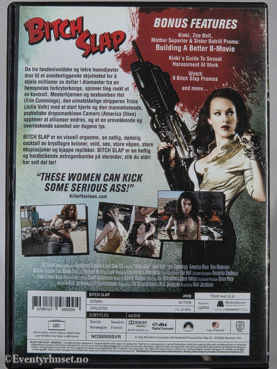 Bitch Slap (2009). DVD. Walt Disney Home Video