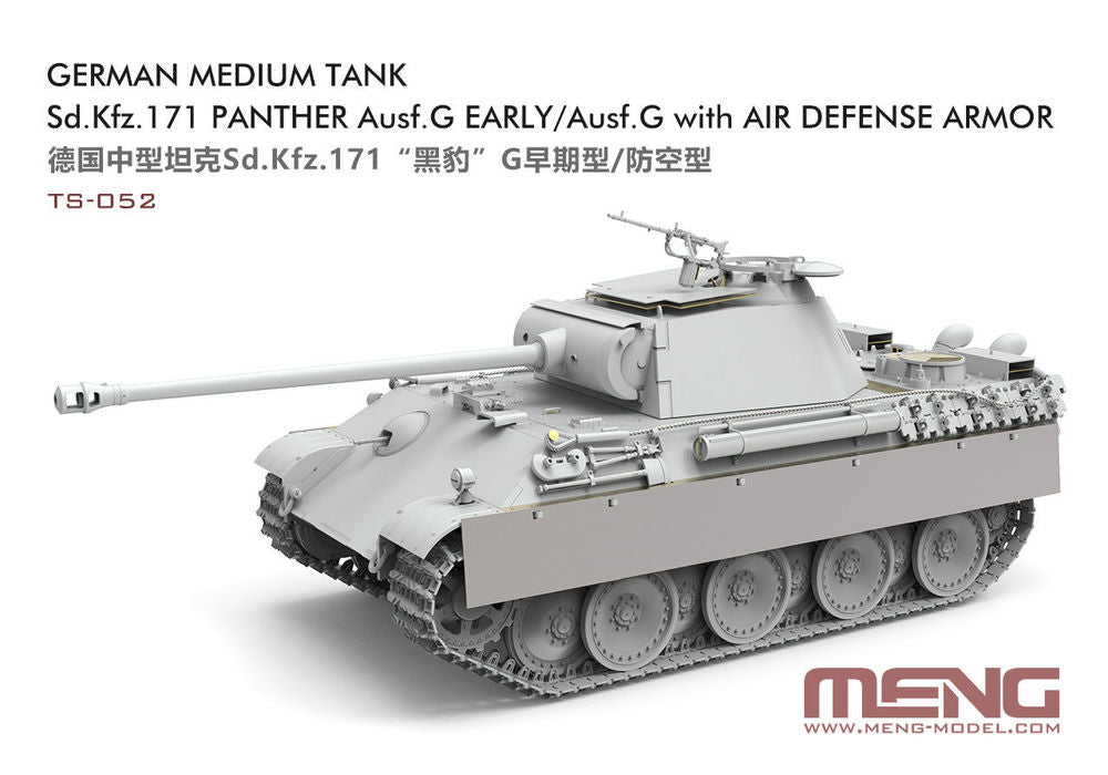 German Medium Tank Sd.Kfz.171 Panther Ausf.G Early/Ausf.G w. Air Defense Armor