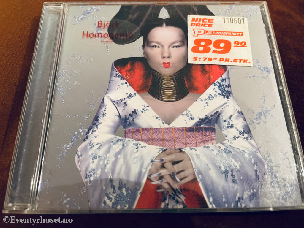 Björk - Homogenic. 1997. Cd. Cd