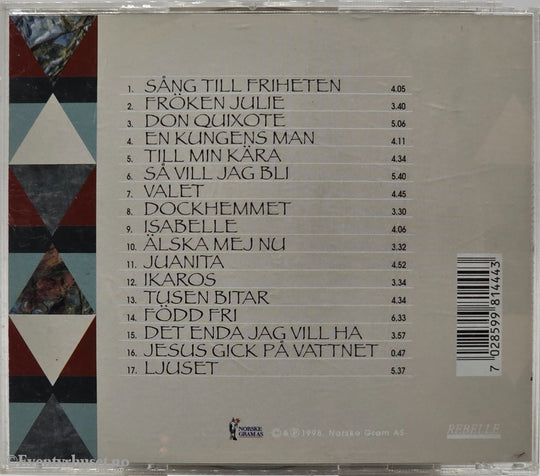 Björn Afzelius – 1998 – Definitivt – Musikk-CD.