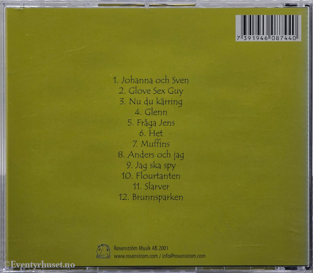 Björn Rosenström. Glove Sex Guy. . Musikk-CD.