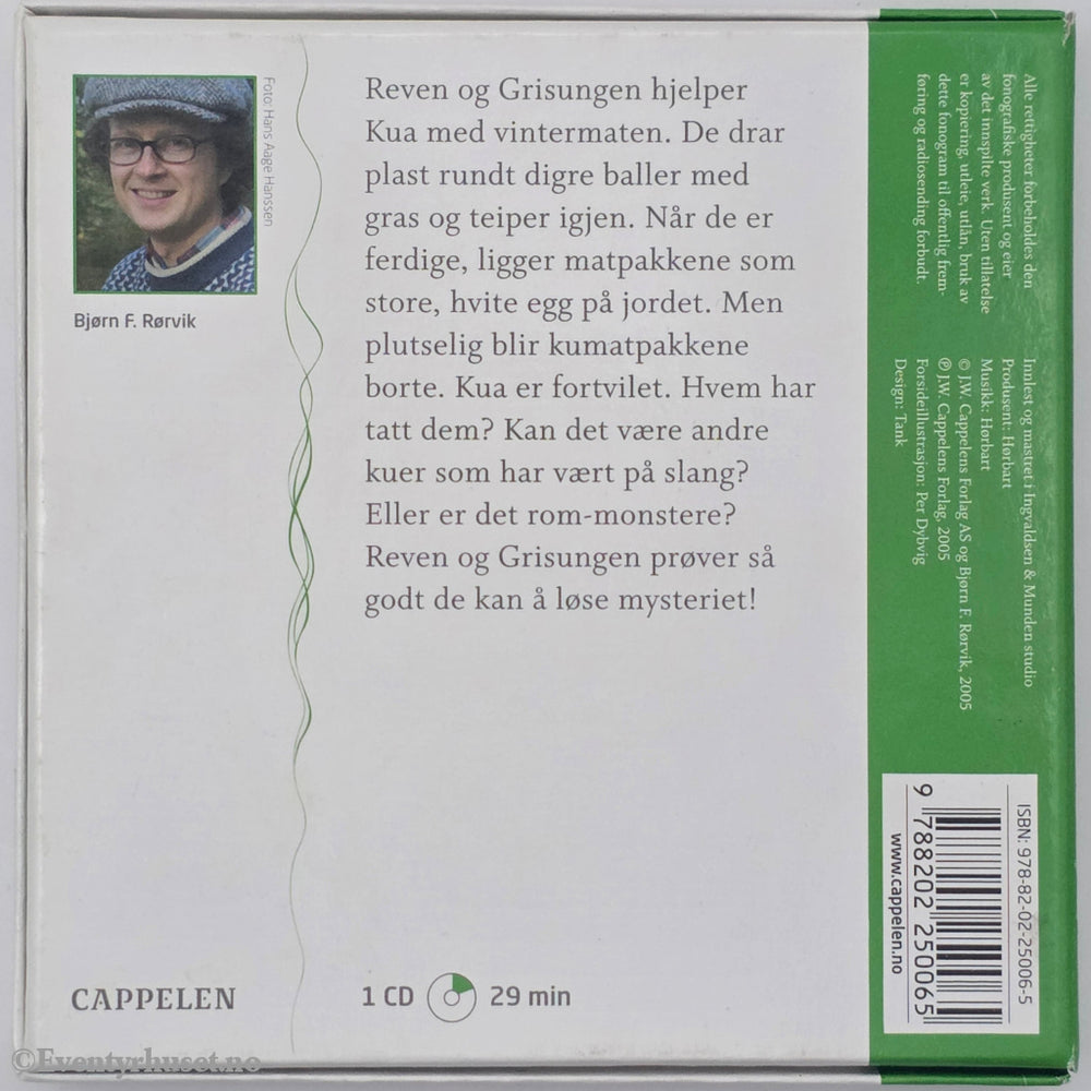 Bjørn F. Rørvik / Per Dybvig. Kumat-pakkene. Lydbok på CD. Pioneer Home Entertainment