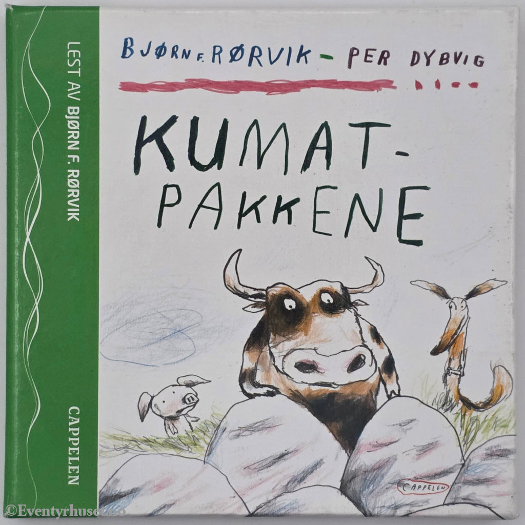 Bjørn F. Rørvik / Per Dybvig. Kumat-pakkene. Lydbok på CD. Pioneer Home Entertainment