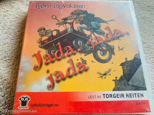 Bjørn Ingvaldsen. 2006. Jada, jada, jada. Lydbok på CD. Ny i plast!
