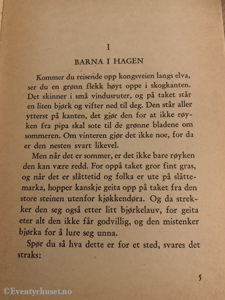 Bjørn Rongen. 1956. Anne Villdyrjente. Fortelling