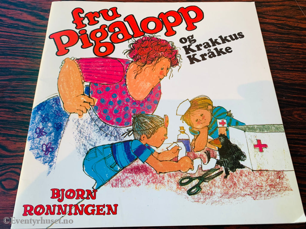 Bjørn Rønningen. 1978/79. Fru Pigalopp Og Kråkkus Kråke. Hefte. Hefte