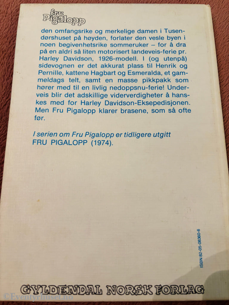Bjørn Rønningen – Fru Pigalopp og Travelt-folket. Bok.