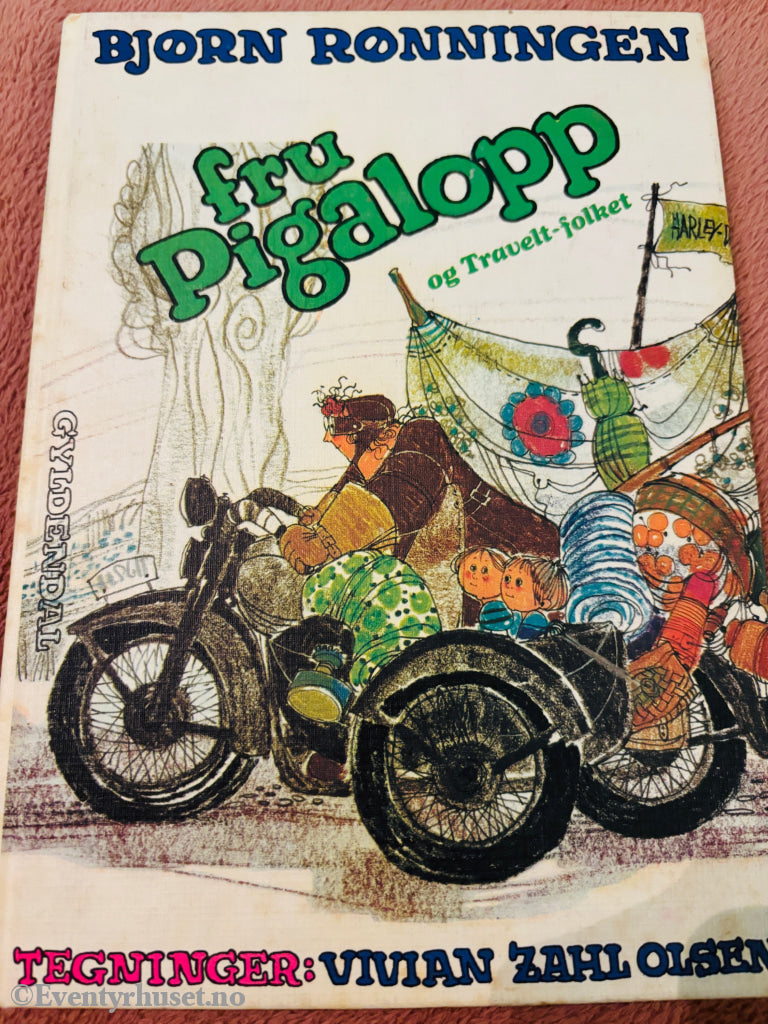 Bjørn Rønningen – Fru Pigalopp og Travelt-folket. Bok.