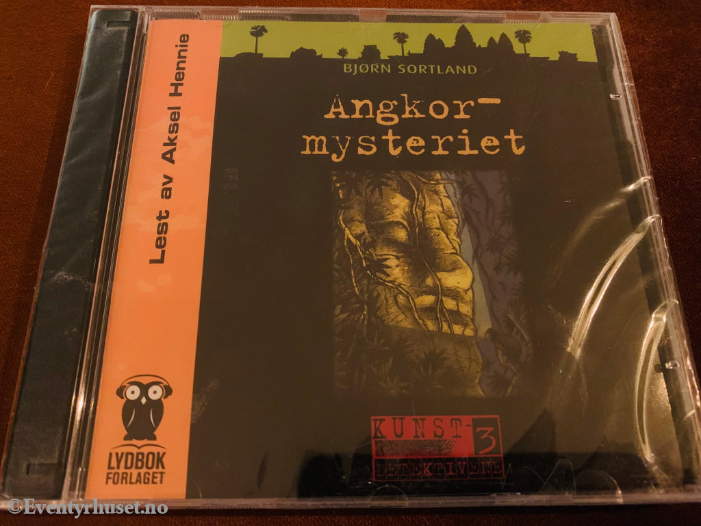 Bjørn Sortland. Angkor-Mysteriet. Lydbok På 2 Cd. Ny I Plast!