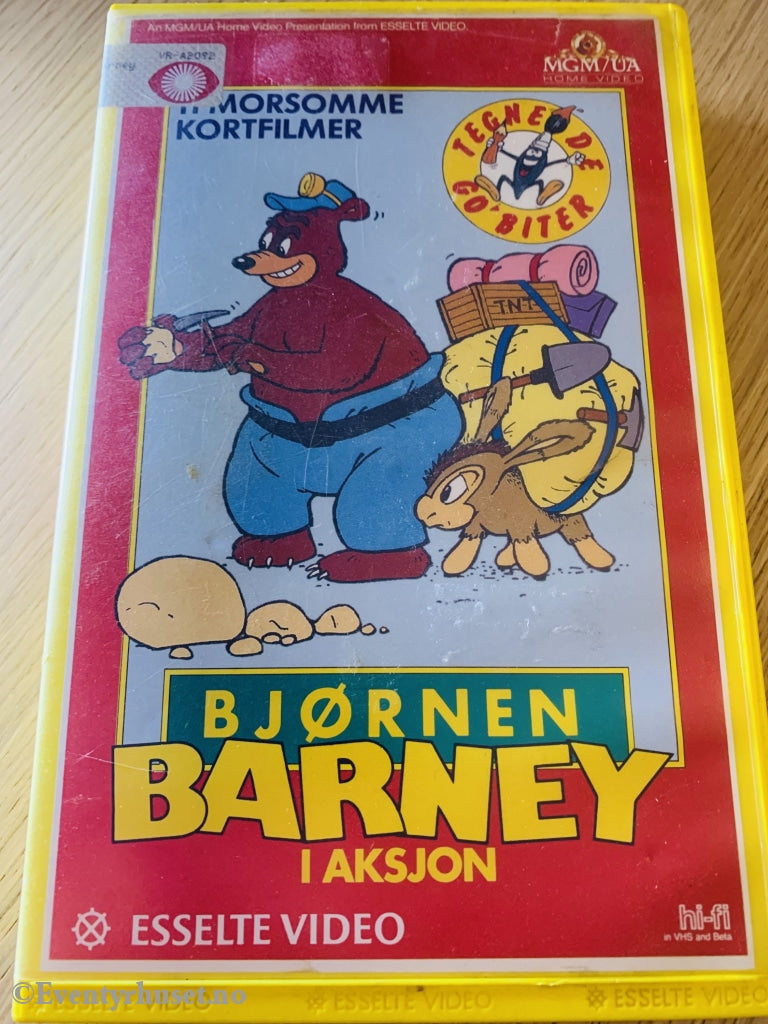 Bjørnen Barney. 1939-48. Vhs Big Box.