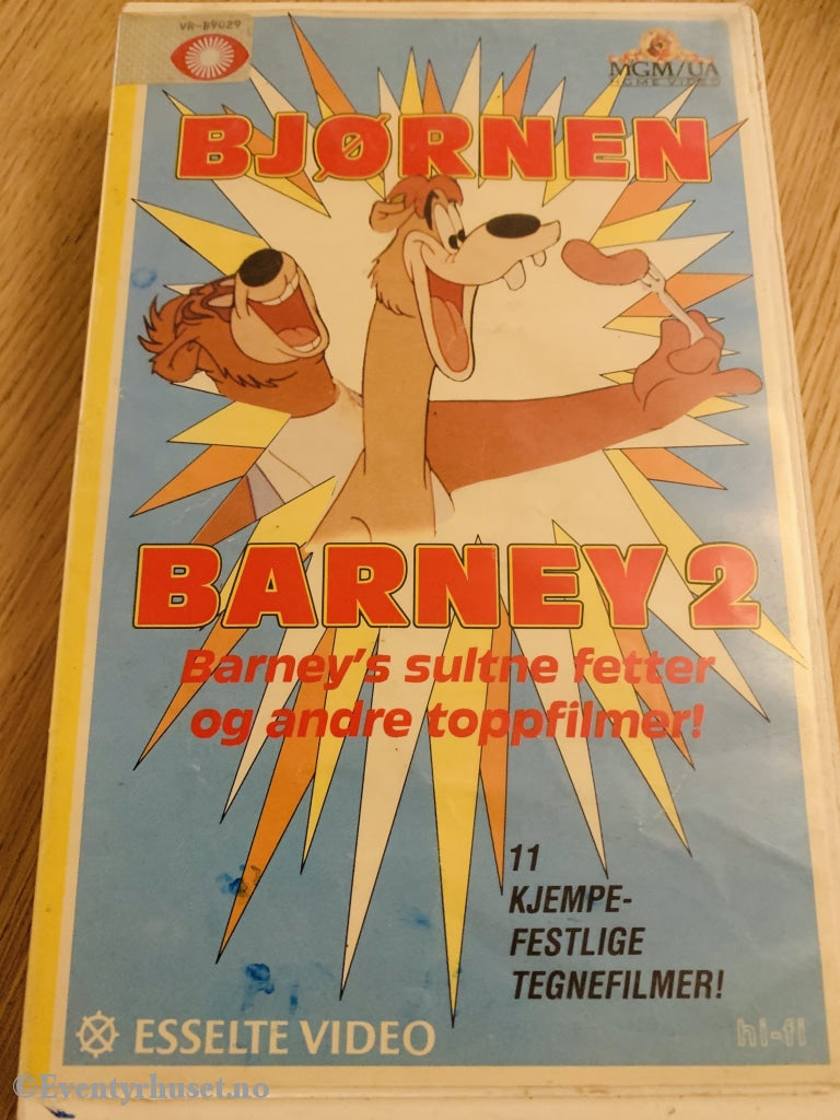 Bjørnen Barney 2. 1943-53. Vhs Big Box.