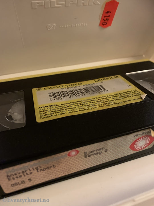 Bjørnen Barney 2. 1943-53. Vhs Big Box.