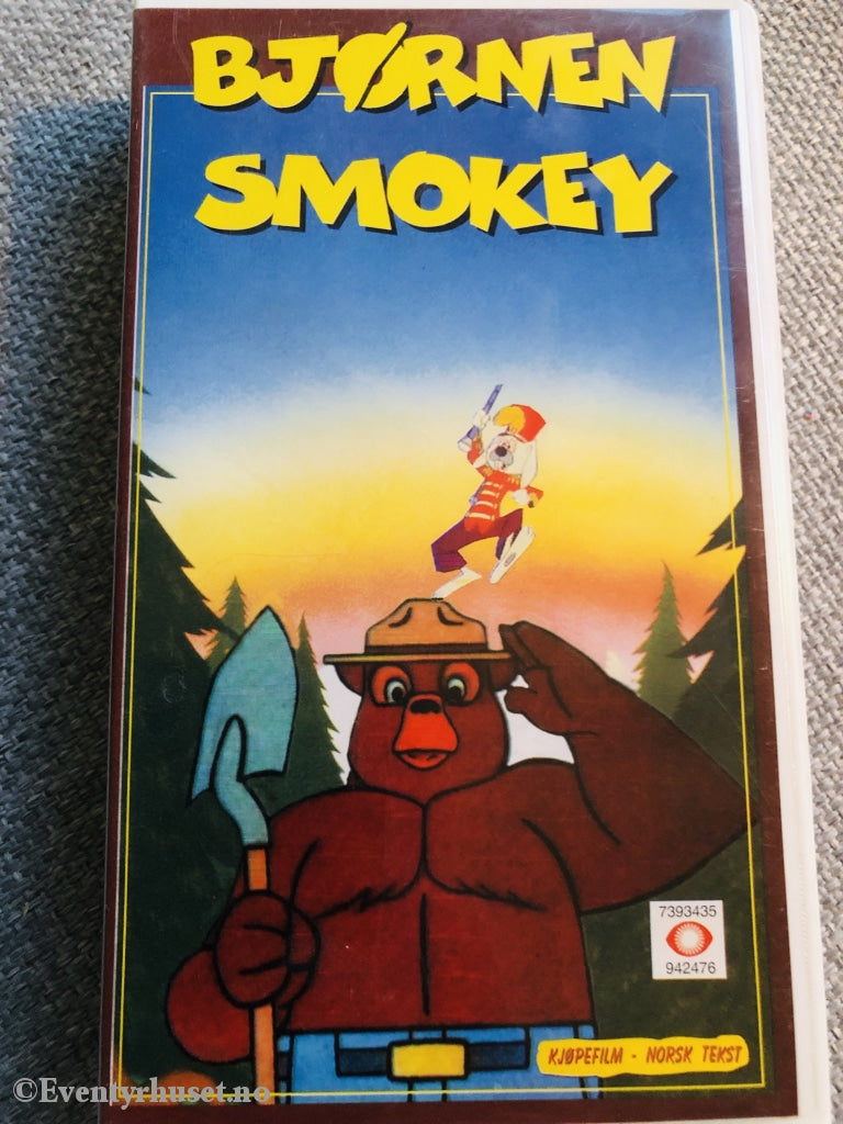 Bjørnen Smokey. 1995. Vhs. Vhs