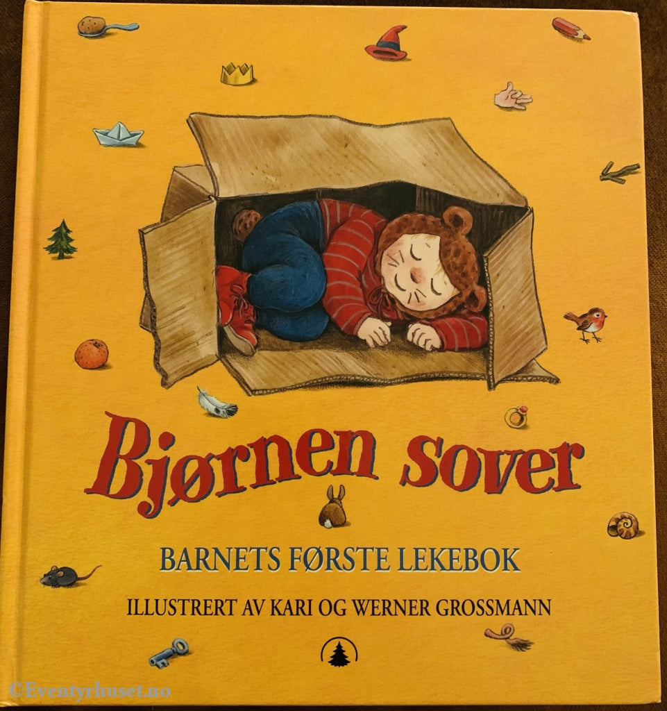 Bjørnen Sover. Illustrert Av Kari & Werner Grossmann. Fortelling