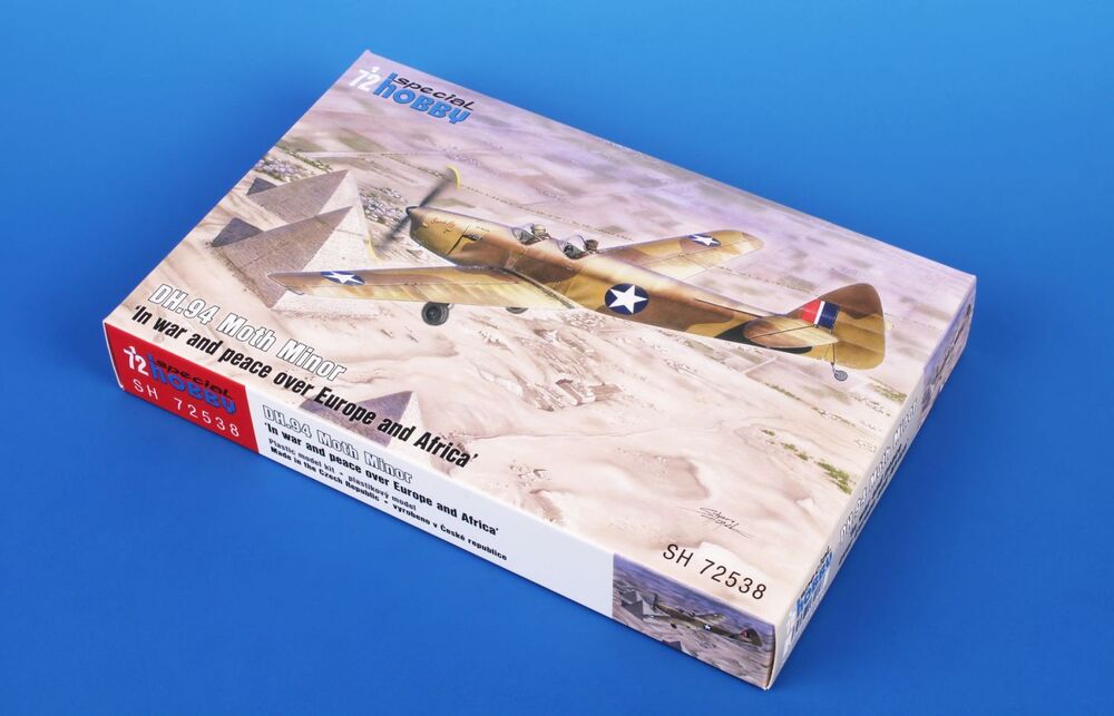 DH.94 Moth Minor 'In war and peace over Europe and Africa'