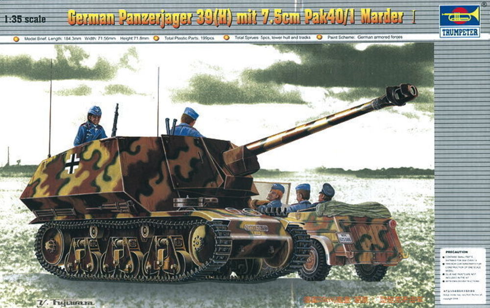PzKpfw 39(H) Panzerjäger mit 7,5 cm Pak 40/1 Marder