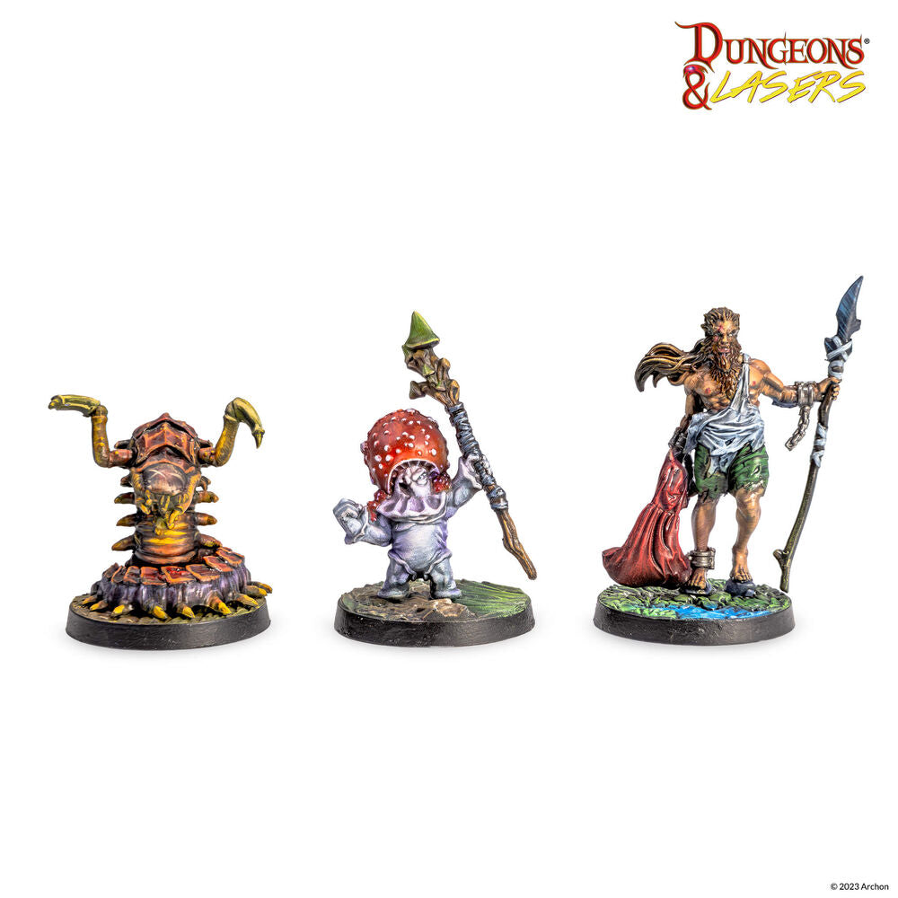 Dungeons & Lasers Miniatures: WOODLAND DWELLERS