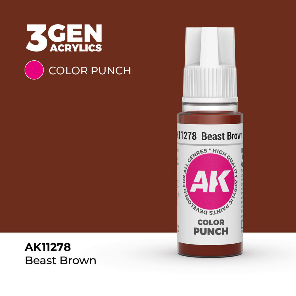 Beast Brown COLOR PUNCH 17 ml