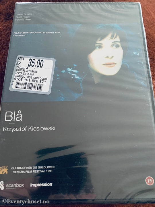 Blå. DVD. Ny i plast!