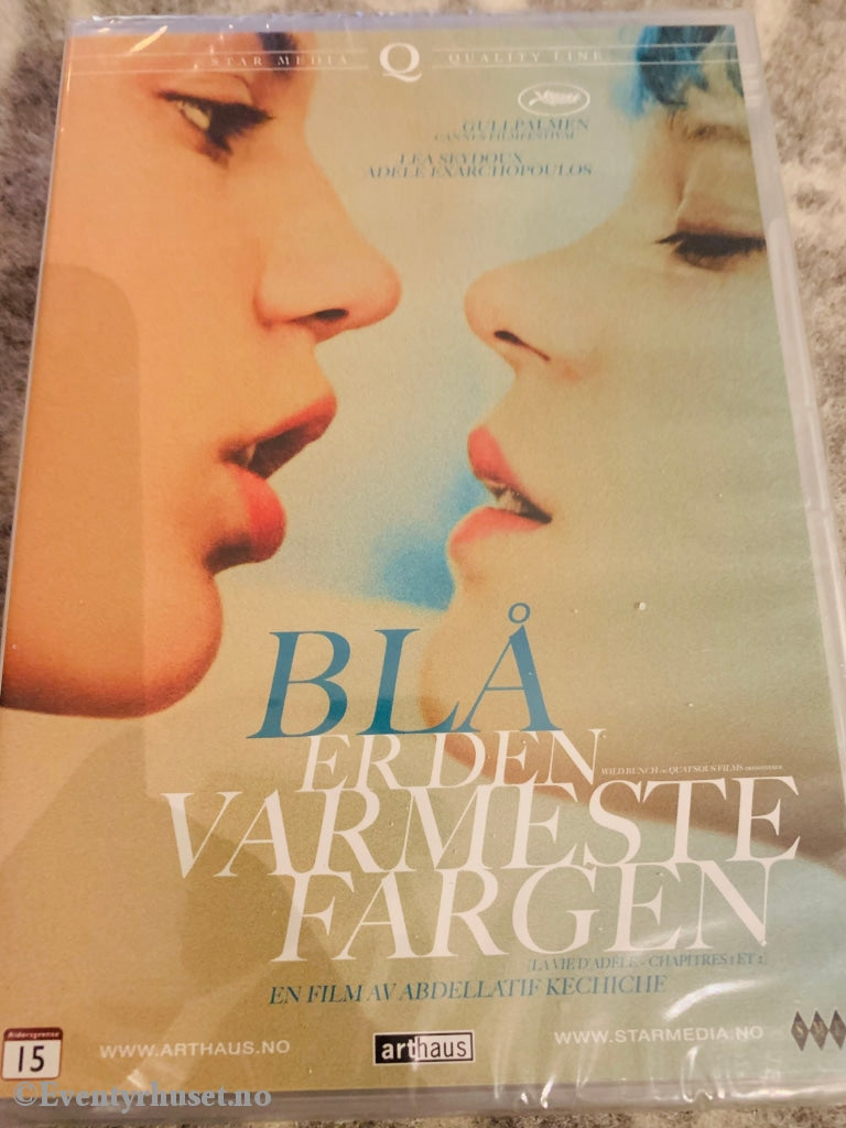 Blå Er Den Varmeste Fargen. 2013. Dvd. Ny I Plast! Dvd
