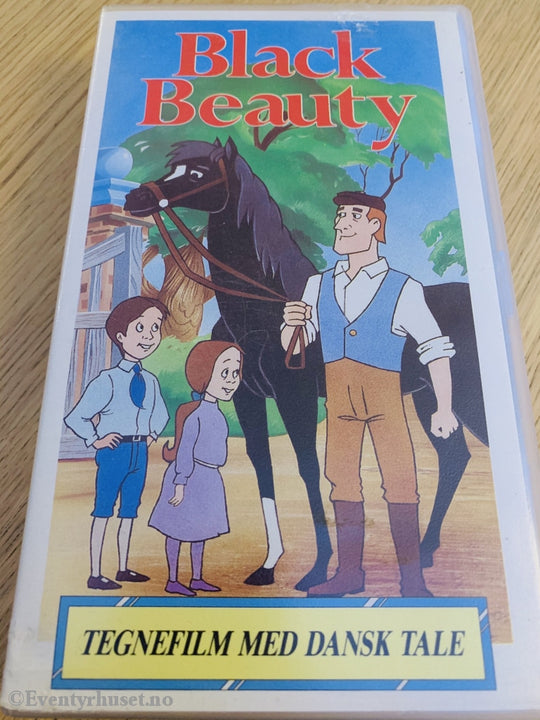 Black Beauty. Vhs. Norsksolgt Med Dansk Tale (!) Vhs