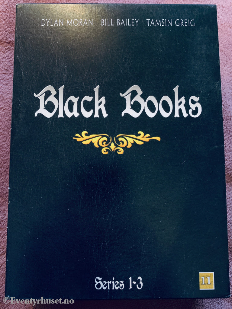 Black Books Series 1-3. DVD samleboks.