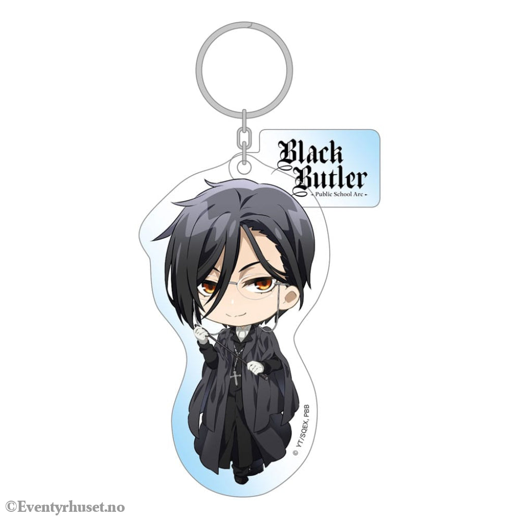 Black Butler: Public School Arc Acrylic Keychain Sebastian 8 cm Manga & Anime