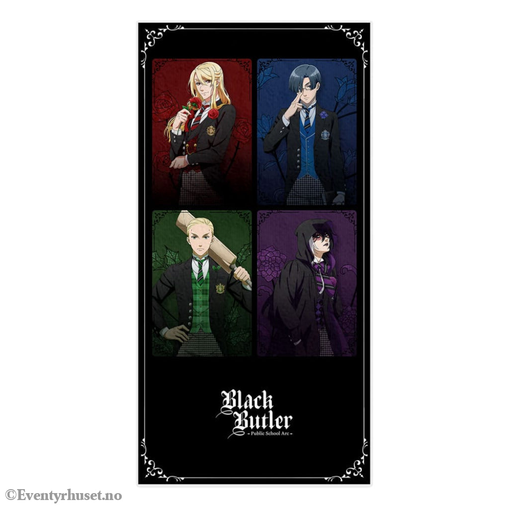 Black Butler: Public School Arc Towel The Prefect Four / P4 150 x 75 cm Manga & Anime