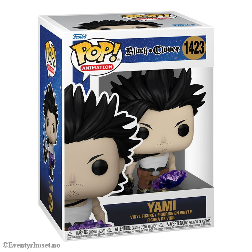 Black Clover POP! Animation Vinyl Figure Yami 9 cm Manga & Anime