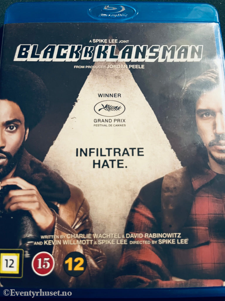 Black Klansman. Blu - Ray. Blu - Ray Disc
