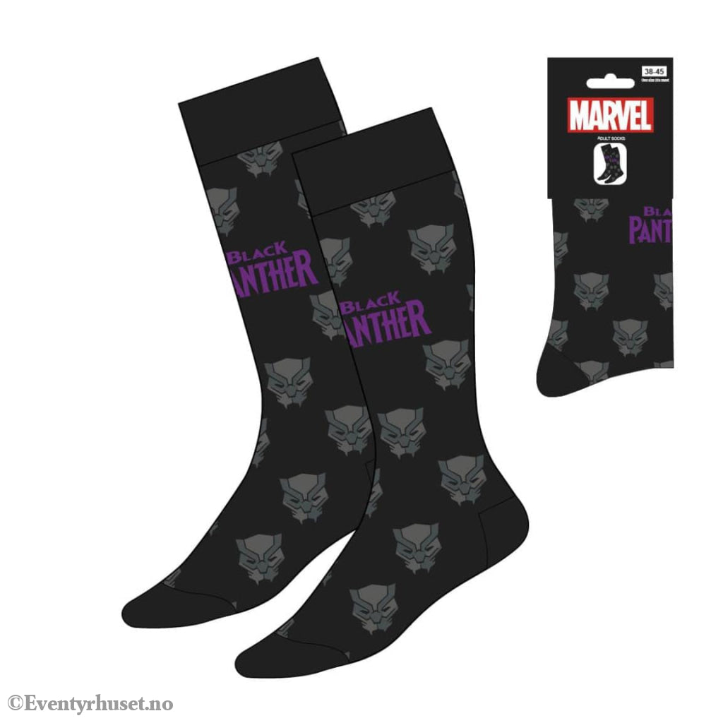 Black Panther Socks Black Panther 38-45 Fashion & Accessories