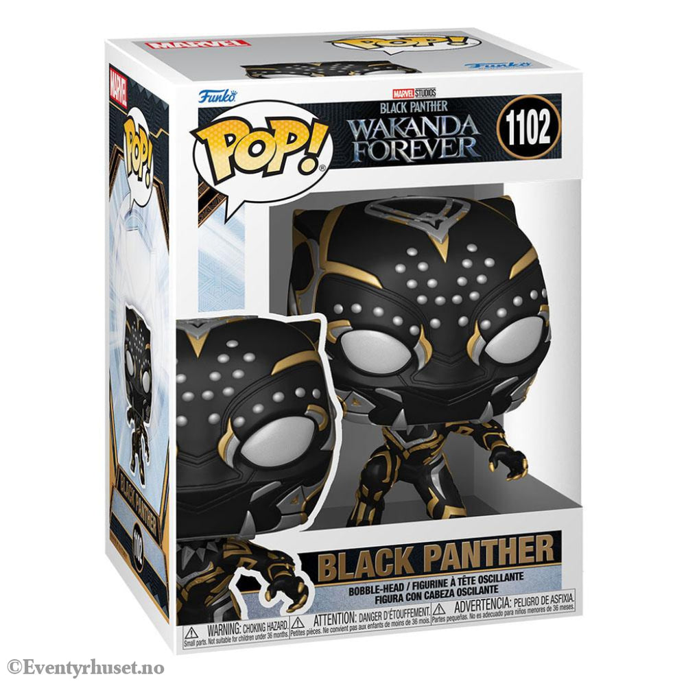 Black Panther: Wakanda Forever POP! Marvel Vinyl Figure Black Panther 9 cm Collectibles