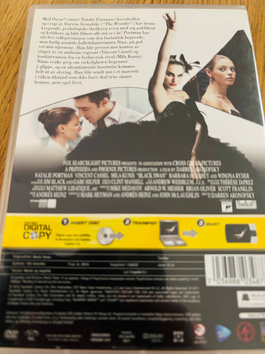 Black Swan. DVD.