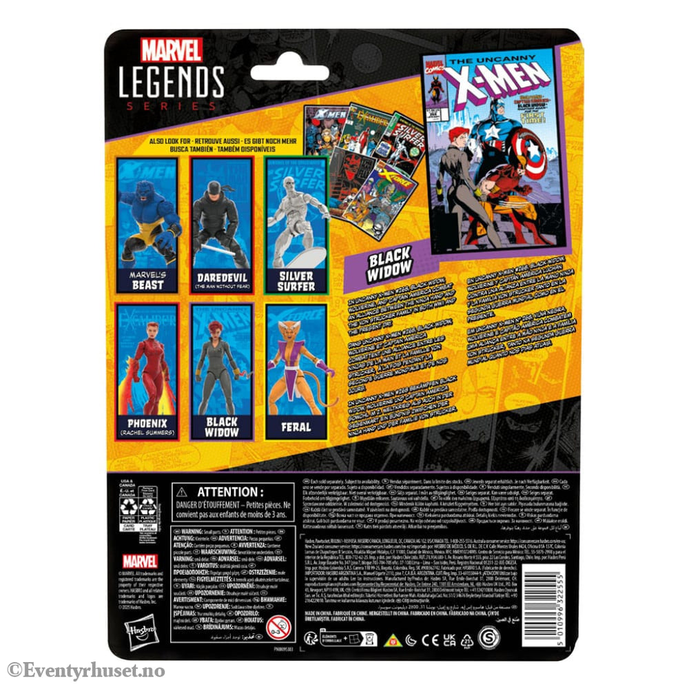 Black Widow Marvel Legends Action Figure Black Widow 15 cm Toys