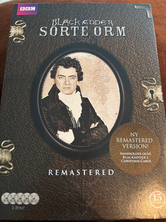Blackadder Sorte Orm Remastered. DVD samleboks.