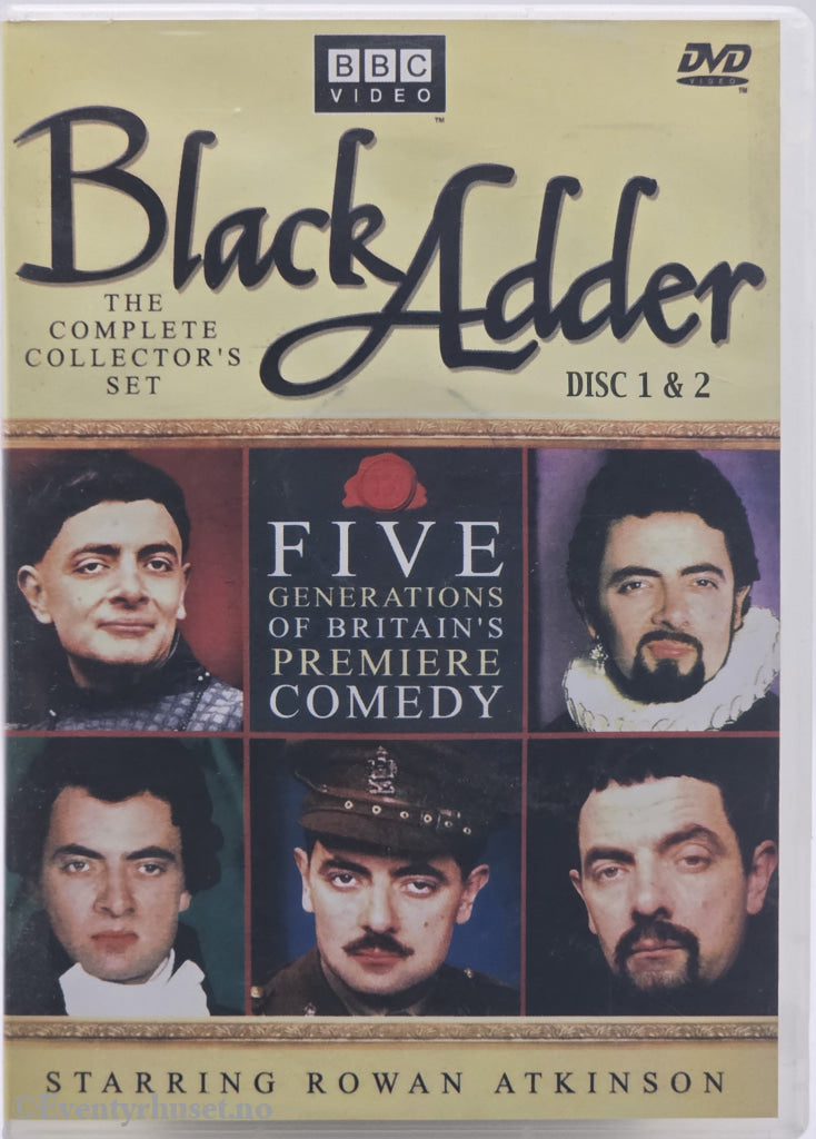 BlackAdder: The Complete Collector's Set (Disc 1 & 2). 1983-1989. DVD.