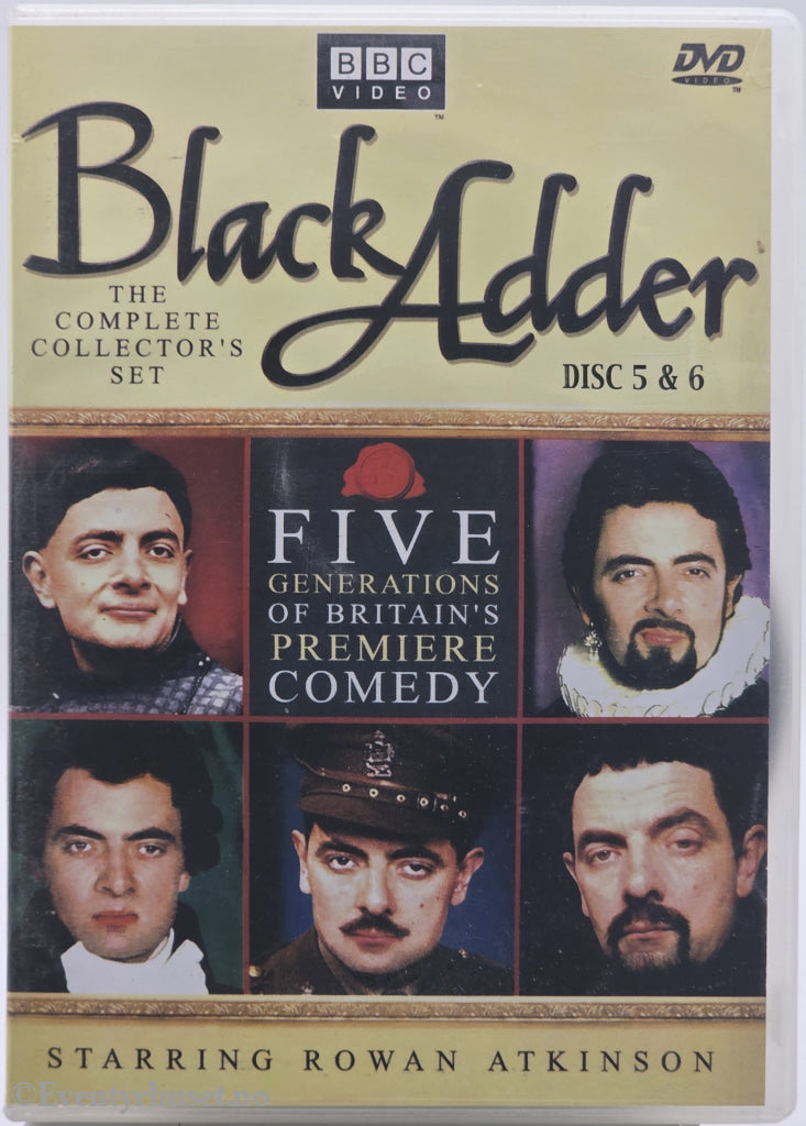 BlackAdder: The Complete Collector's Set (Disc 5 & 6). 1983-1989. DVD.