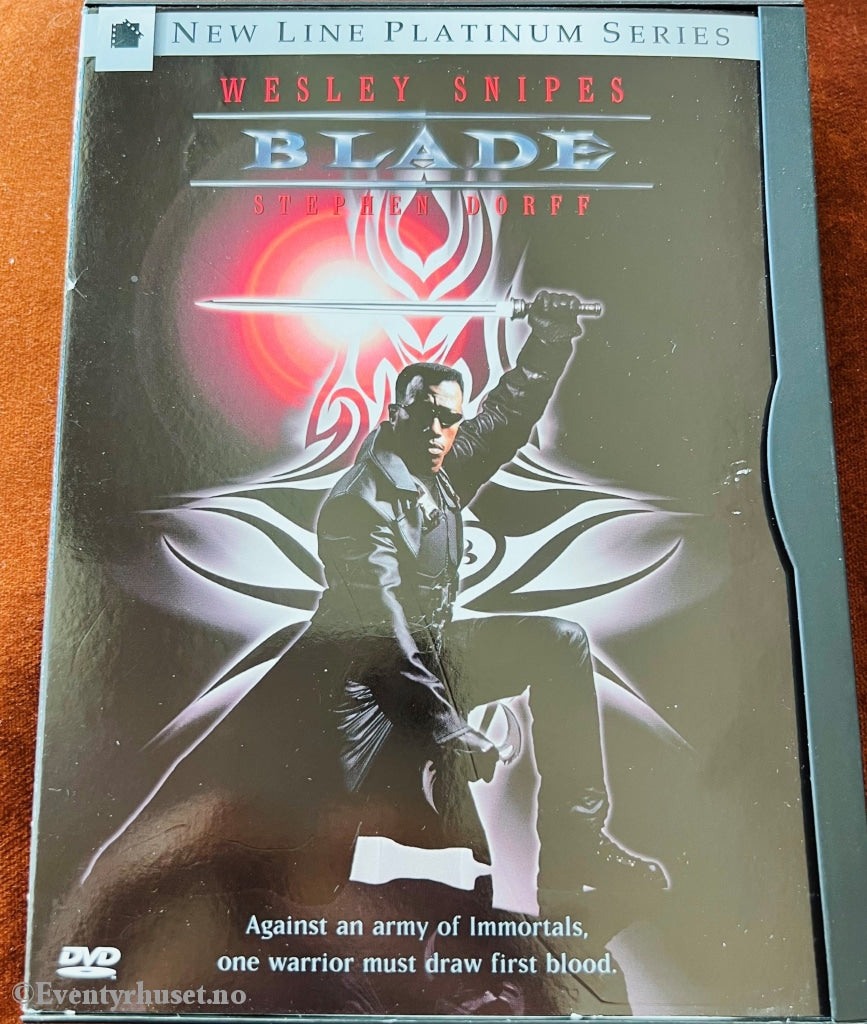 Blade. Dvd Snapcase.