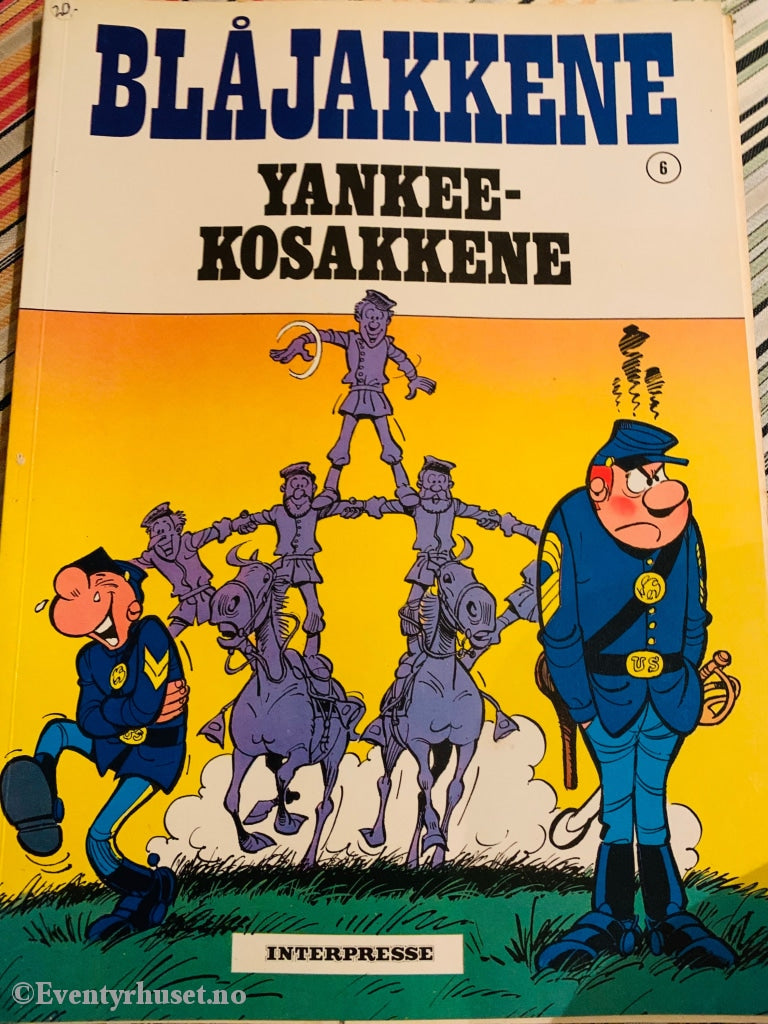 Blåjakkene 06. Tegneseriealbum. Tegneseriealbum