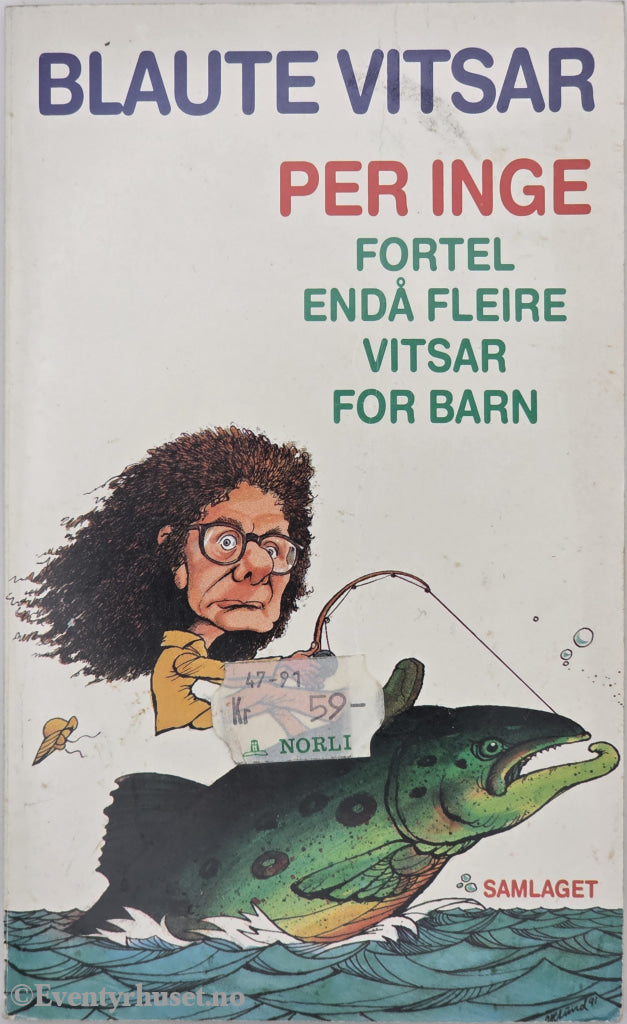 Blaute vitser – Fortel endå fleire vitser for barn. Pocketbok.
