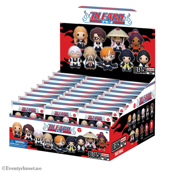 Bleach 3D PVC Bag Clips Series 2 Display (24) Manga & Anime