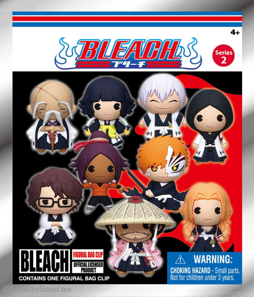 Bleach 3D PVC Bag Clips Series 2 Display (24) Manga & Anime
